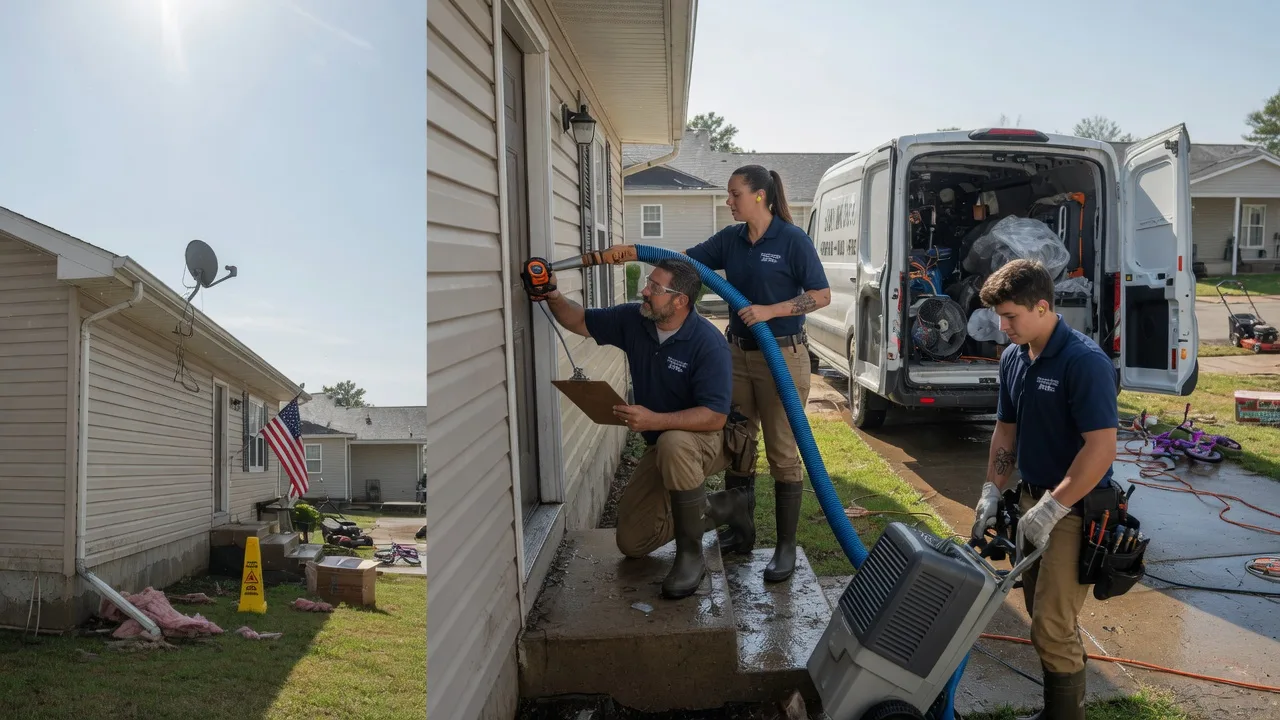 Ceiling Water Damage Restoration in Mount Vernon, IN near me